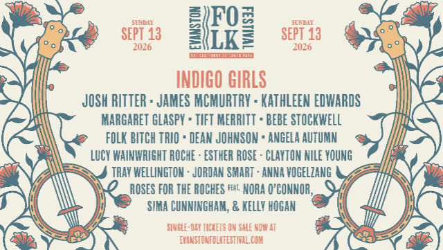 Evanston Folk Festival 2026 - SUNDAY