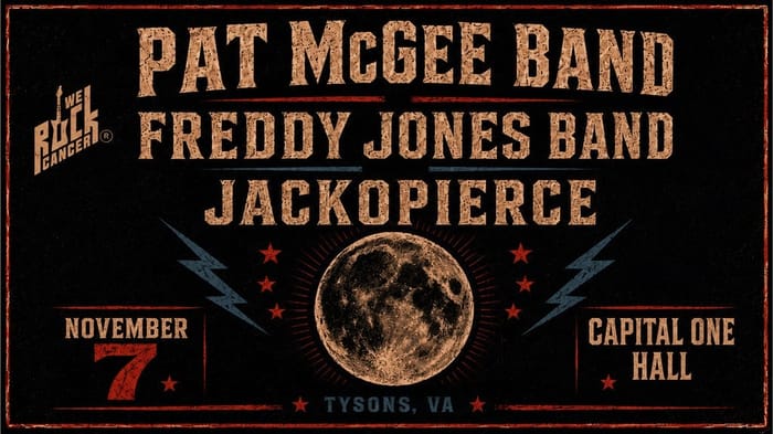WRC Presents Pat McGee Band, Freddy Jones Band and Jackopierce