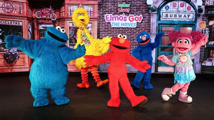 Elmo's Got the Moves