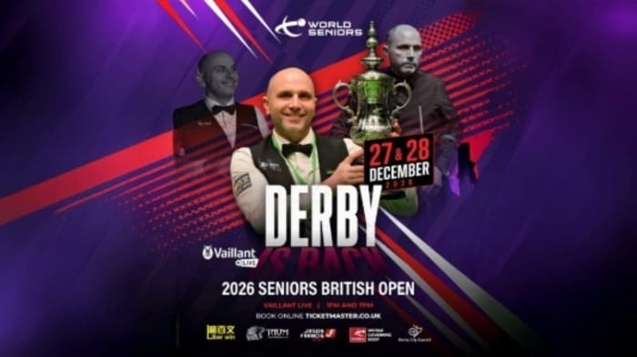 2026 Seniors British Open vs Snooker Session 1